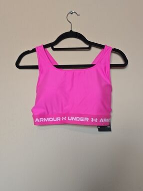 Under Armour Neon Pink Athletic Sports Bra NWT